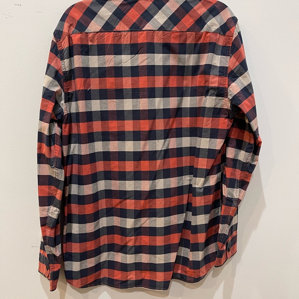COPY - TWO (2) Quiksilver Check print shirts. NWT. Large. - Picture 3 of 6